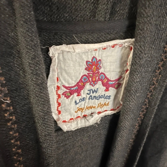 Johnny Was Teegan Embroidered Draped Vest - Picture 6 of 8